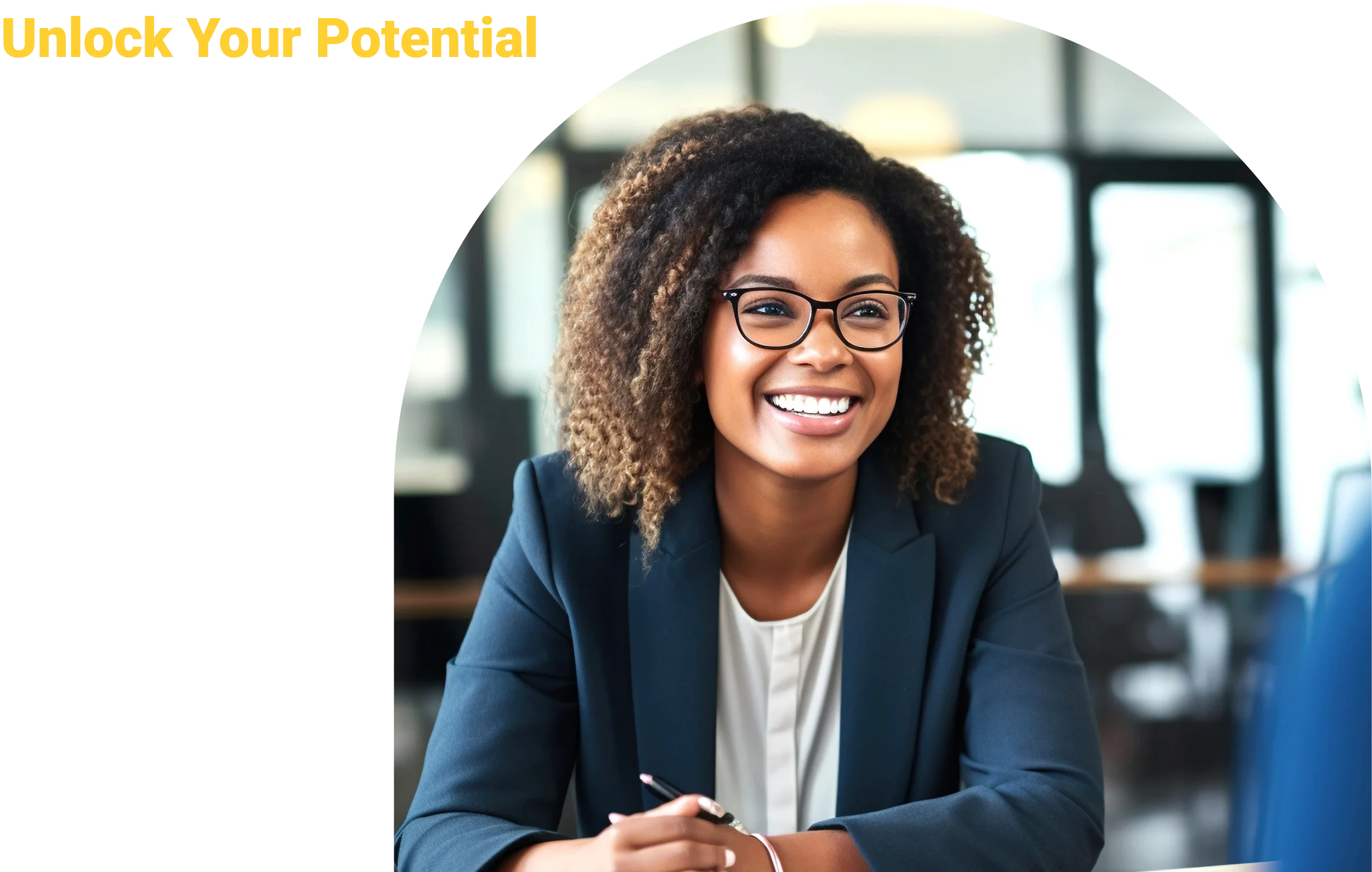 Law Professional Smiling Unlock Your Potential